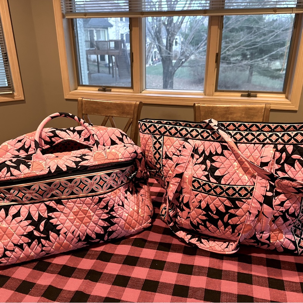 Vera Bradley Tote Bag Set